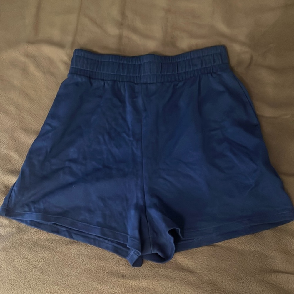 Blue Zara shorts